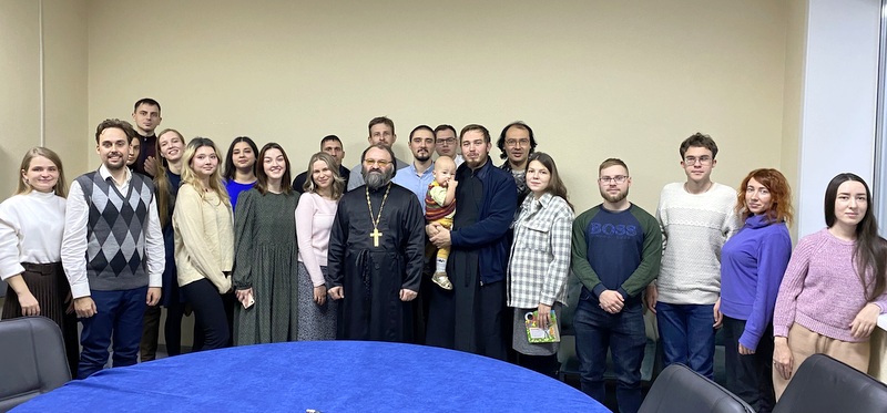 Духовным опытом с православной молодёжью поделился отец Евгений Лопатин