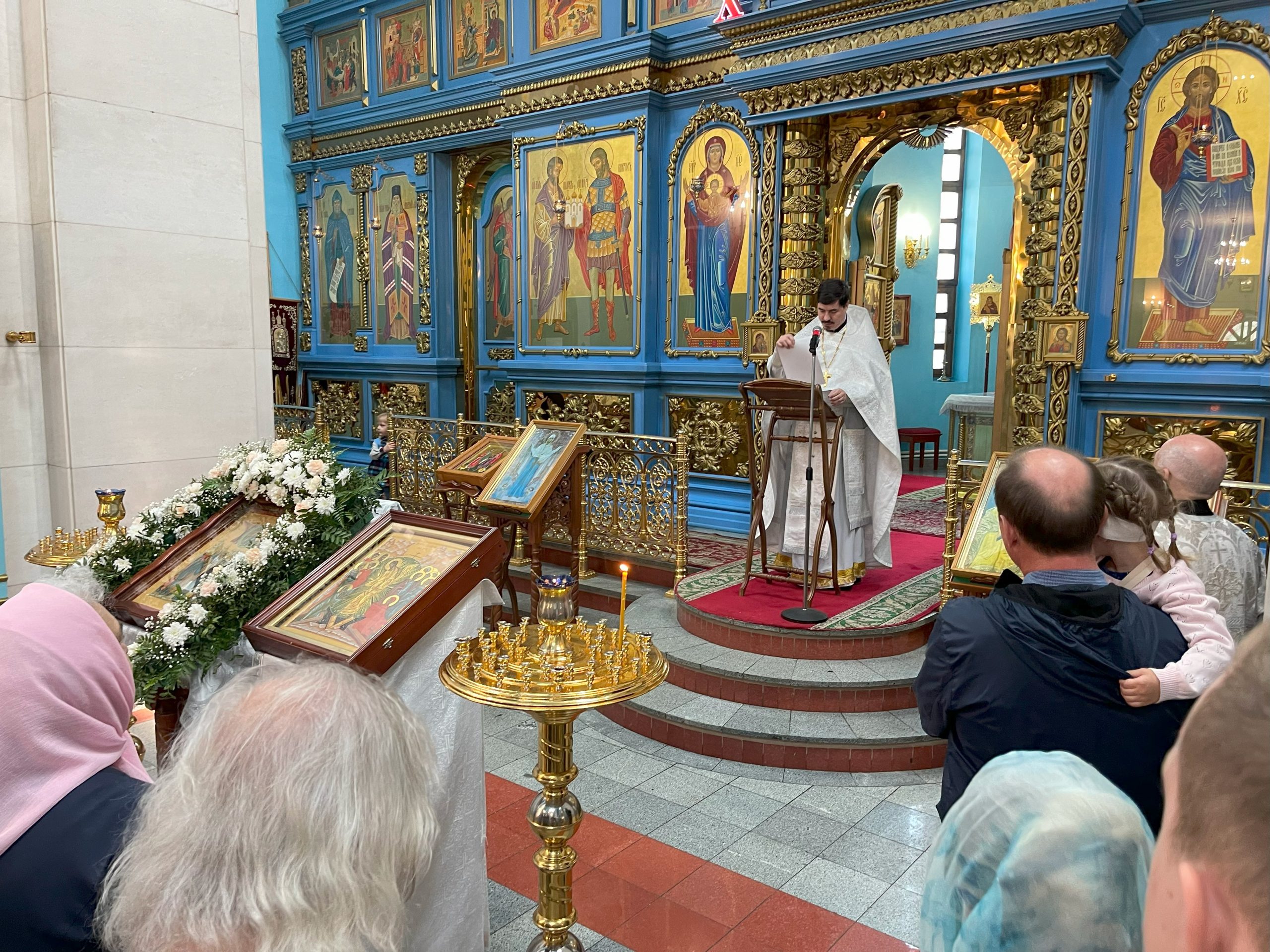 Божественная литургия в 7-ю Неделю по Пасхе