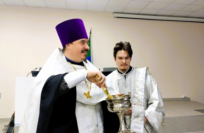 Рождественская проповедь для врачей краевого онкоцентра