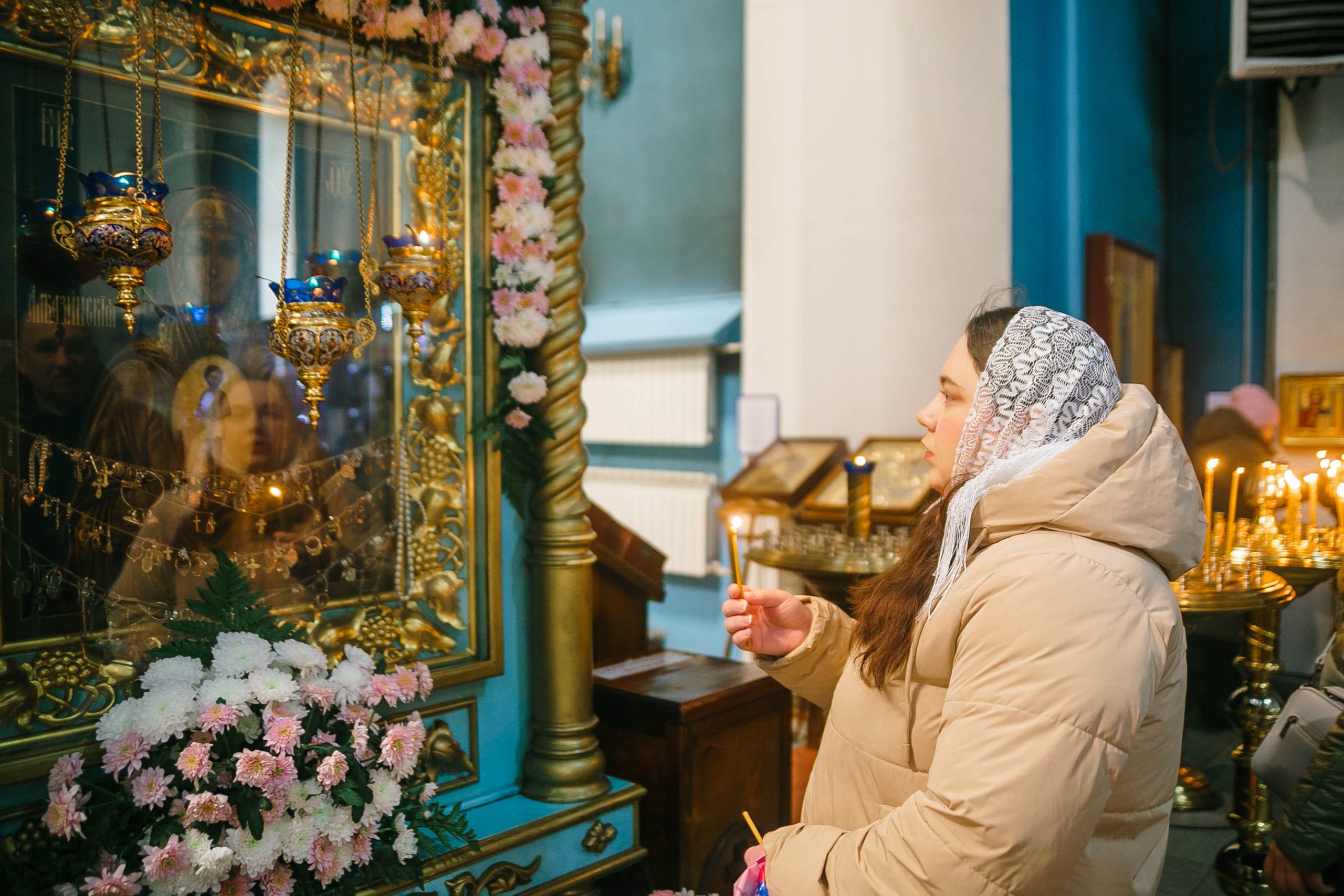 В Успенском соборе отметили 140-летие Албазинской иконы Божией Матери