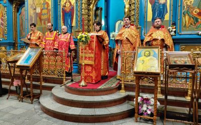Христос воскресе!: Пасху Христову встретили в Успенском соборе