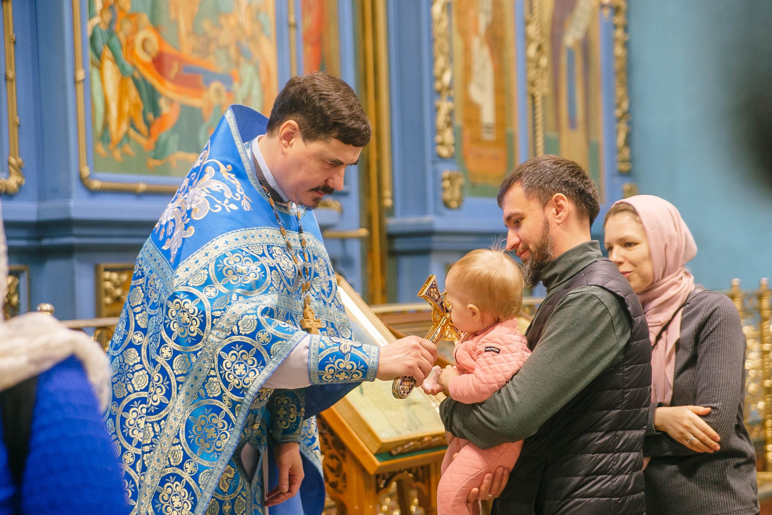 Праздник Благовещения объединил прихожан Успенского собора