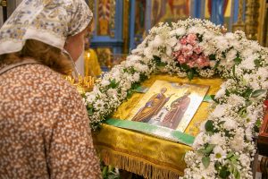 День памяти апостолов Петра и Павла в Успенском соборе
