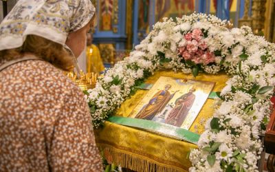 День памяти апостолов Петра и Павла в Успенском соборе