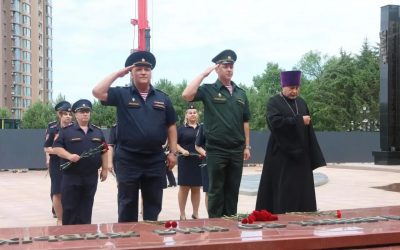 Клирик Успенского собора провел встречу с руководителями пресс-служб Росгвардии
