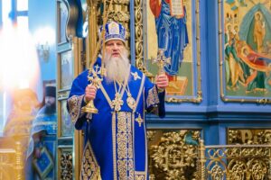 Престольный праздник встретили в Успенском соборе