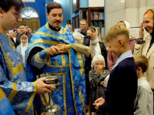 Молебен перед началом нового учебного года